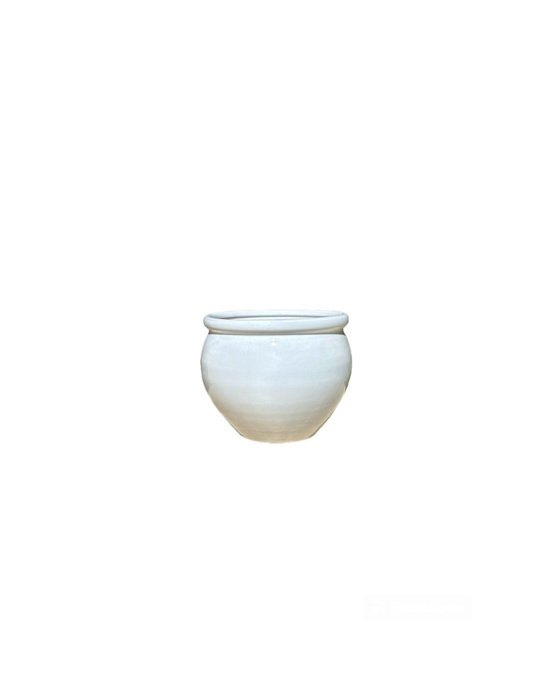 BOLDO Blanc Emaillé 20 cm